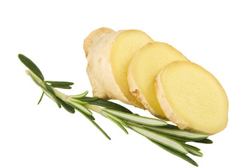 Ginger and rosemary