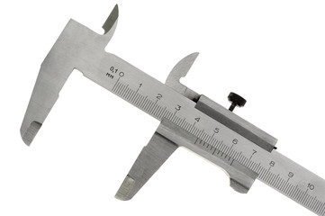 Caliper. Isolated on white