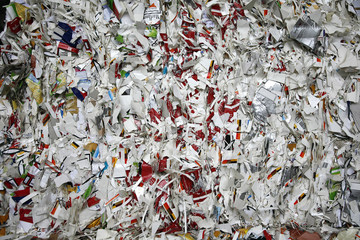 Papierabfall