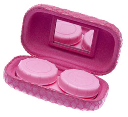 Travel Case for Contact Lenses