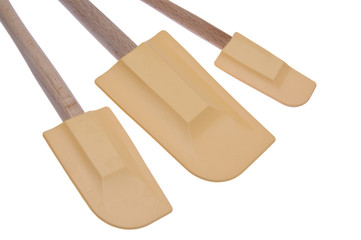 Trio of Cream Colored Spatulas