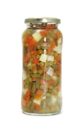 pot of mixed vegetables