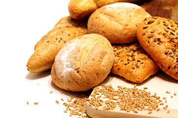 Assortment of bread