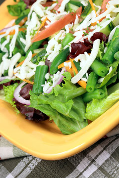 Healthy organic  salad