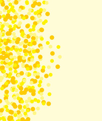 yellow circles abstract backdrop vector