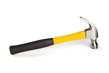 hammer on white background