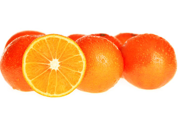 cut orange
