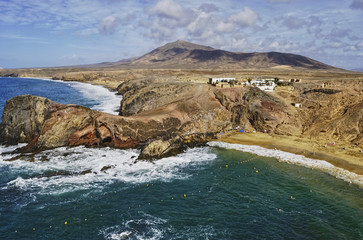 Papagayo beach