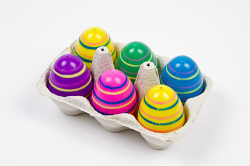 Easter eggs in a carton - 20494141