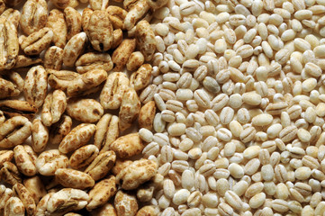 Orzo soffiato e crudo