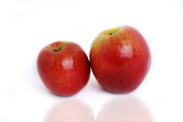 Fototapeta na wymiar juicy apples