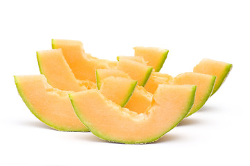 fresh orange melon