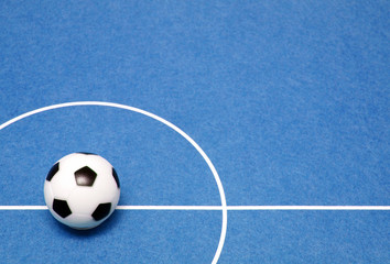 Soccer Kickoff blue - Fußball Anstoß