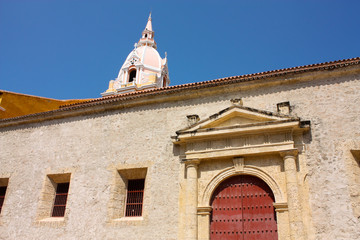 Cathedral of Cartagena de Indias, Caribbean, Colombia