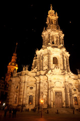 Fototapeta na wymiar Dresden - Katholische Hofkirche
