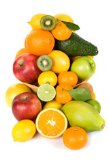 Obraz na płótnie Canvas Fruit basket