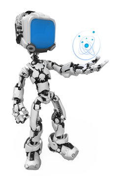 Blue Screen Robot, Atom