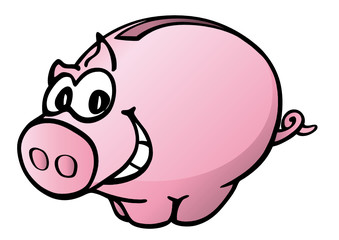 Cartoon Sparschwein