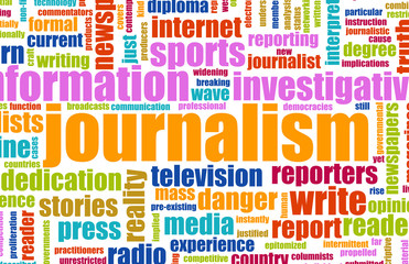Fototapeta premium Journalism