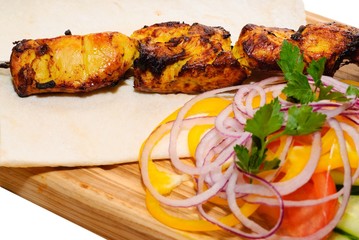 grilled kebab