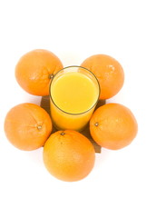 Fresh orange juice