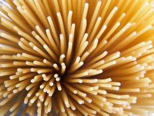 Pasta in a crude kind