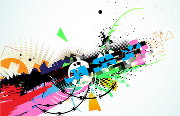 Obraz premium urban background