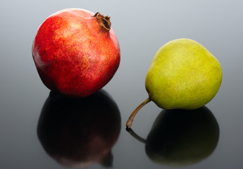Pear and Pomegranate