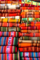 Colorful blankets