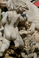 Naklejka premium brunnen in rom