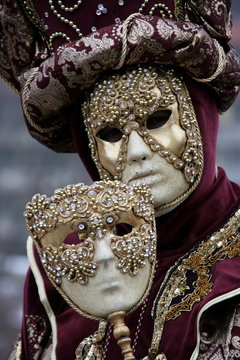 Prunkvolle Maske