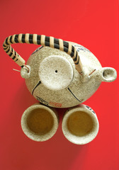 The Chinese brewing teapot