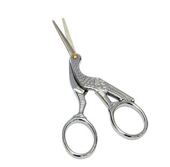 Decorative scissors  in the form of a crane