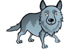 wolf vector