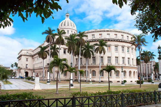 Capitol building in Havana