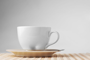 cup with tea