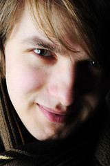 Fototapeta premium Young man smiling