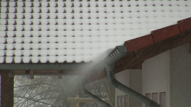 Schneeverwehung
