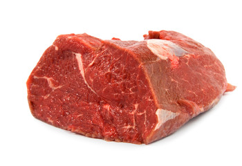 Raw juicy meat