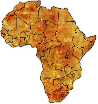 recommend clip art: africa political map