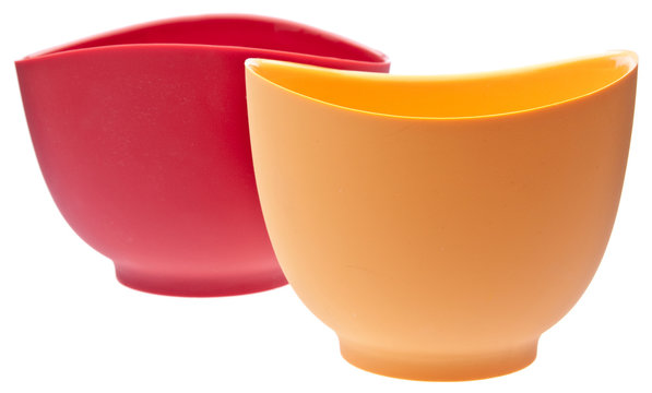 Pair Of Silicone Mixing Bowls