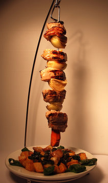BROCHETA DE SOLOMILLO DE CERDO