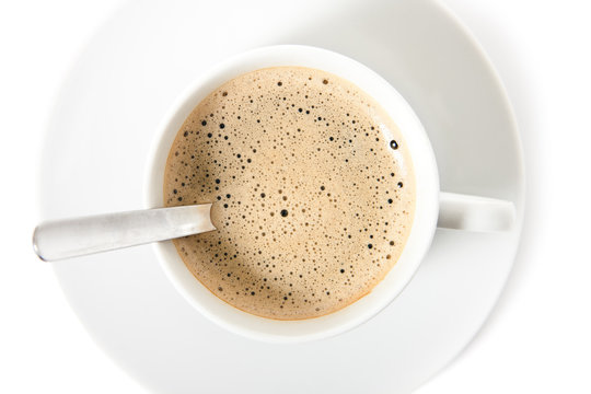 cup of coffee isolated