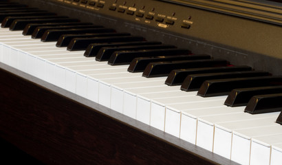 Electric piano close up - 20531514