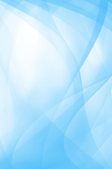 Abstract blue and white lines background.