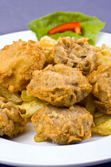 prepared mushrooms