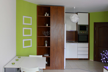 Living room interior design.