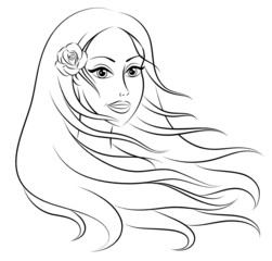 Long hair. © Oksana