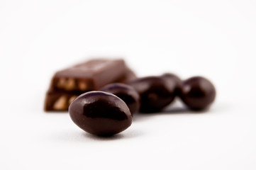 Chocolate pieces