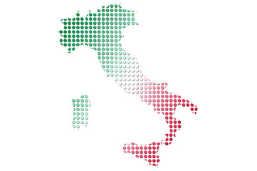 Fototapeta na wymiar Włochy Książka drapeau